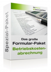 Formular-Paket Betriebskostenabrechnung 2025