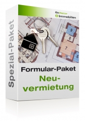 Formular-Paket Neuvermietung 2026