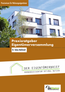 Praxis-Ratgeber Eigentümerversammlung