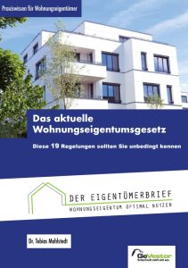 Das aktuelle Wohnungseigentumsgesetz